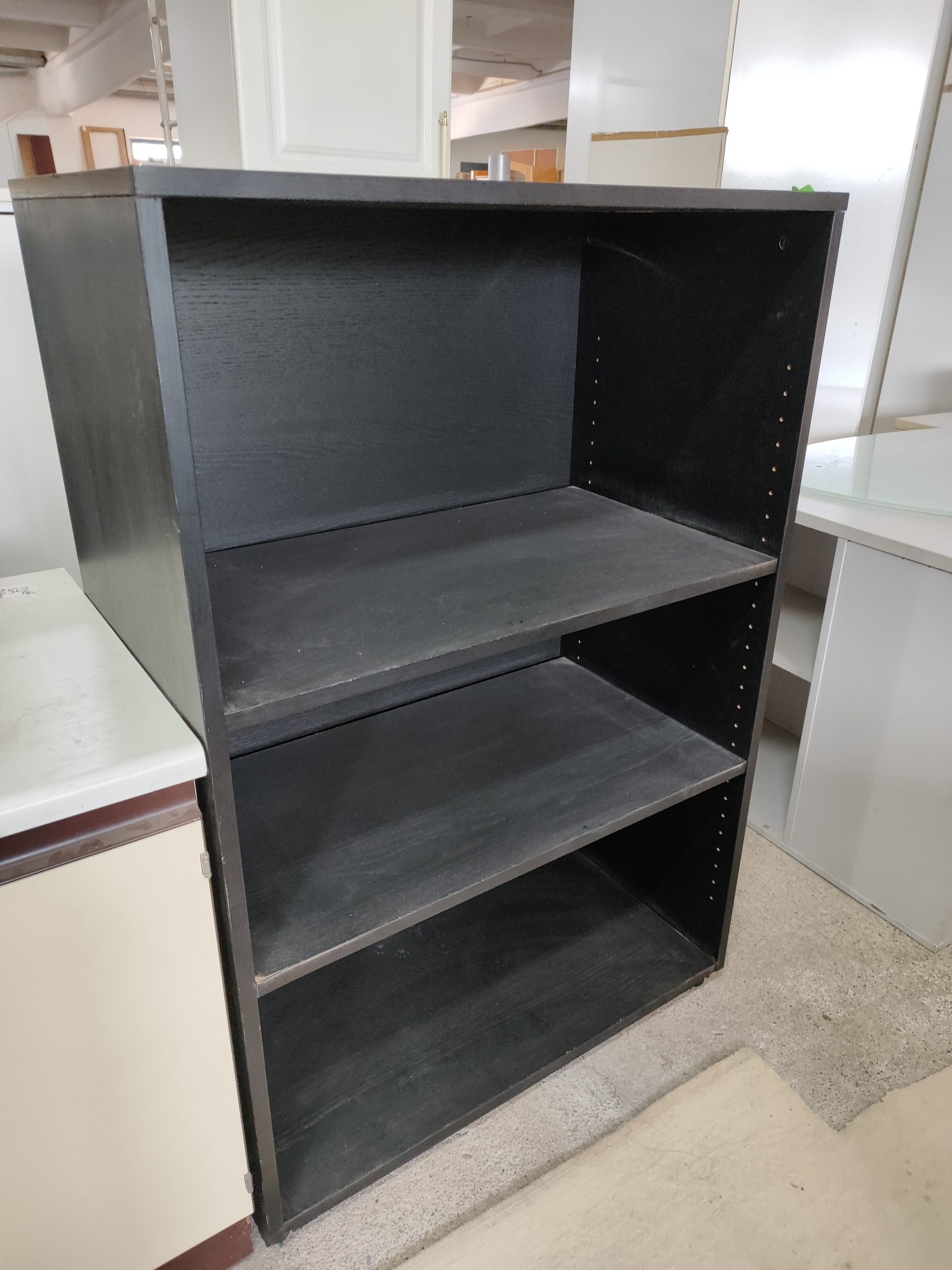 Etajeră neagră cu 2 polițe - Image 4