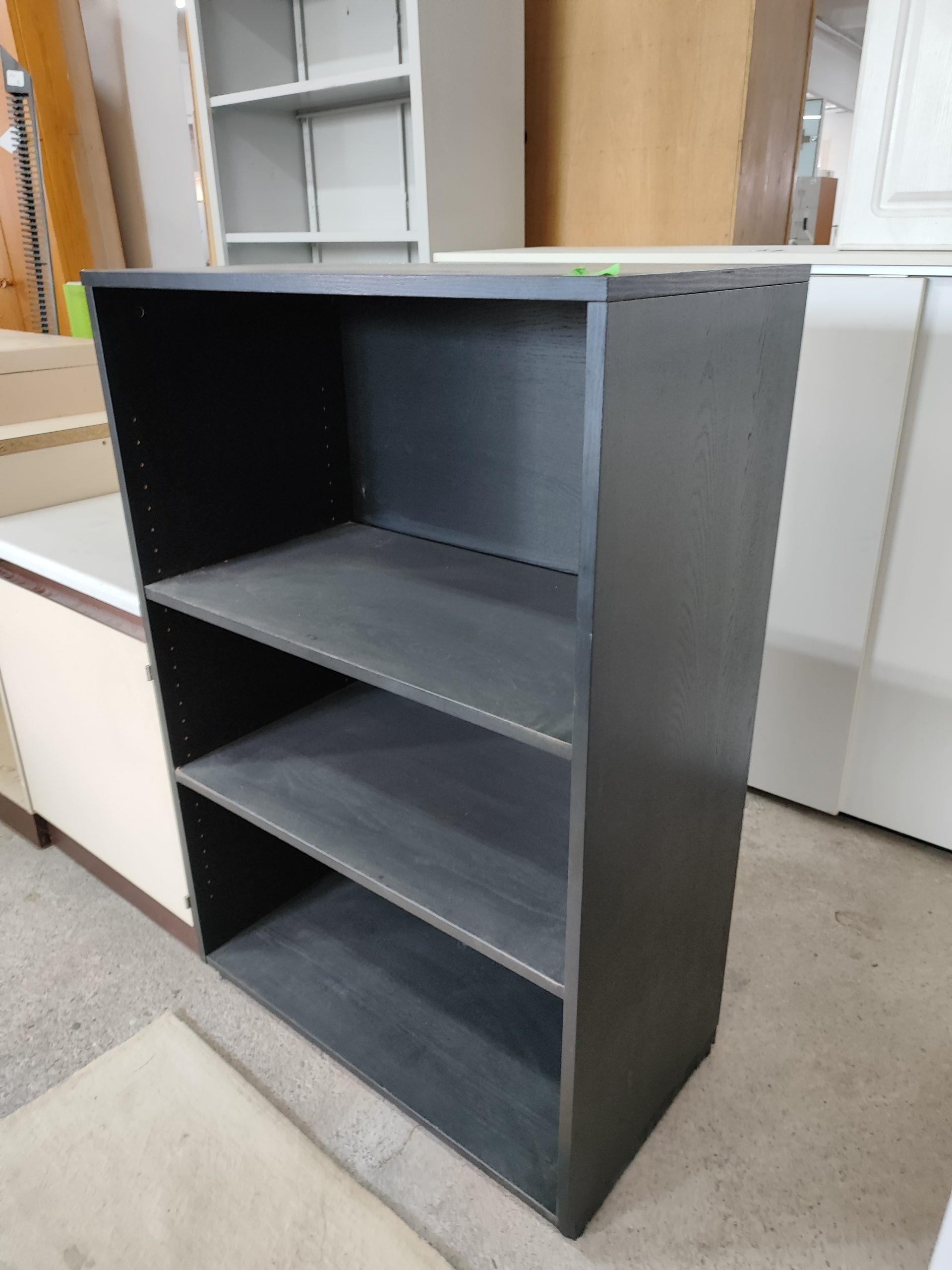 Etajeră neagră cu 2 polițe - Image 3