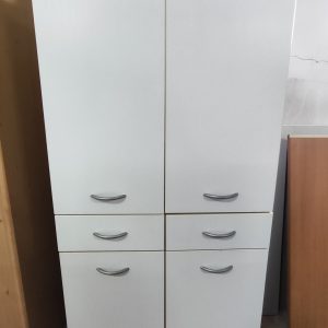 Dulap de depozitare alb